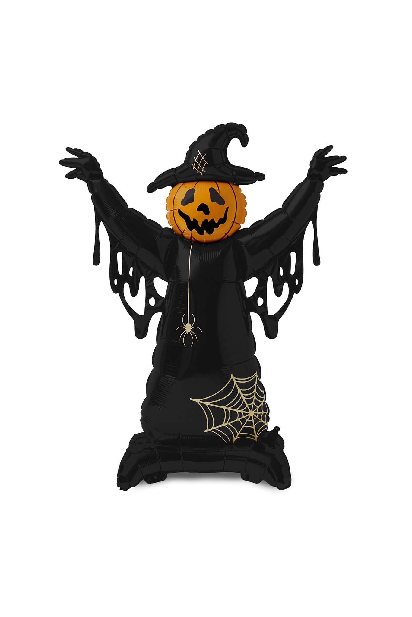 Standing XXL Scarecrow foil balloon, 111.5 x 152 cm
