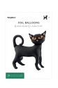 Stehender Folienballon Katze, 45 x 48 cm