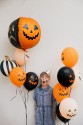 Scary Pumpkins foil balloon, 50 cm