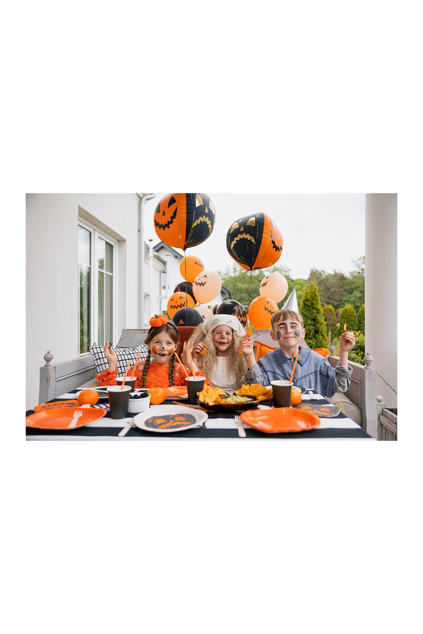 Scary Pumpkins foil balloon, 50 cm