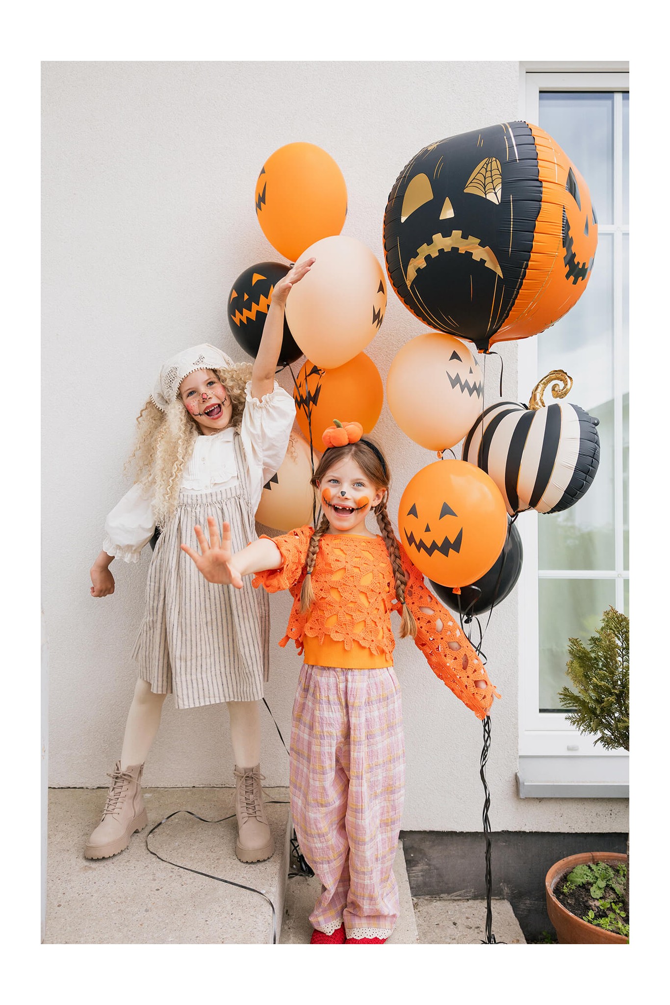 Scary Pumpkins foil balloon, 50 cm