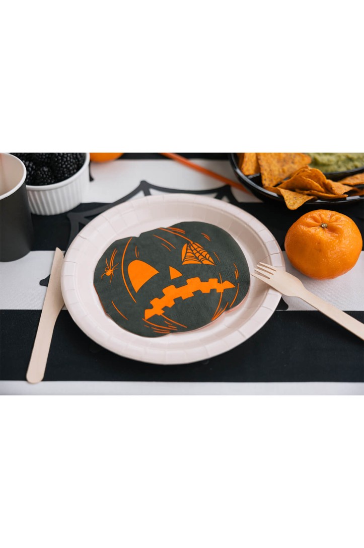 Scary Pumpkins napkins, 16.5 x 15 cm