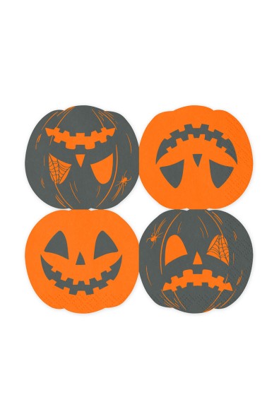 Scary Pumpkins napkins, 16.5 x 15 cm