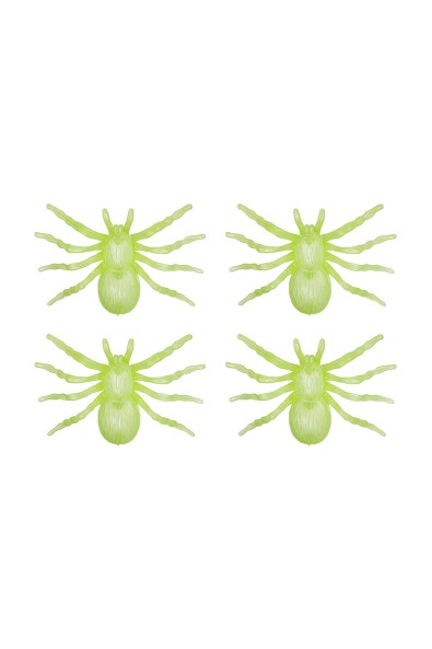 Large glow in the dark spiders
