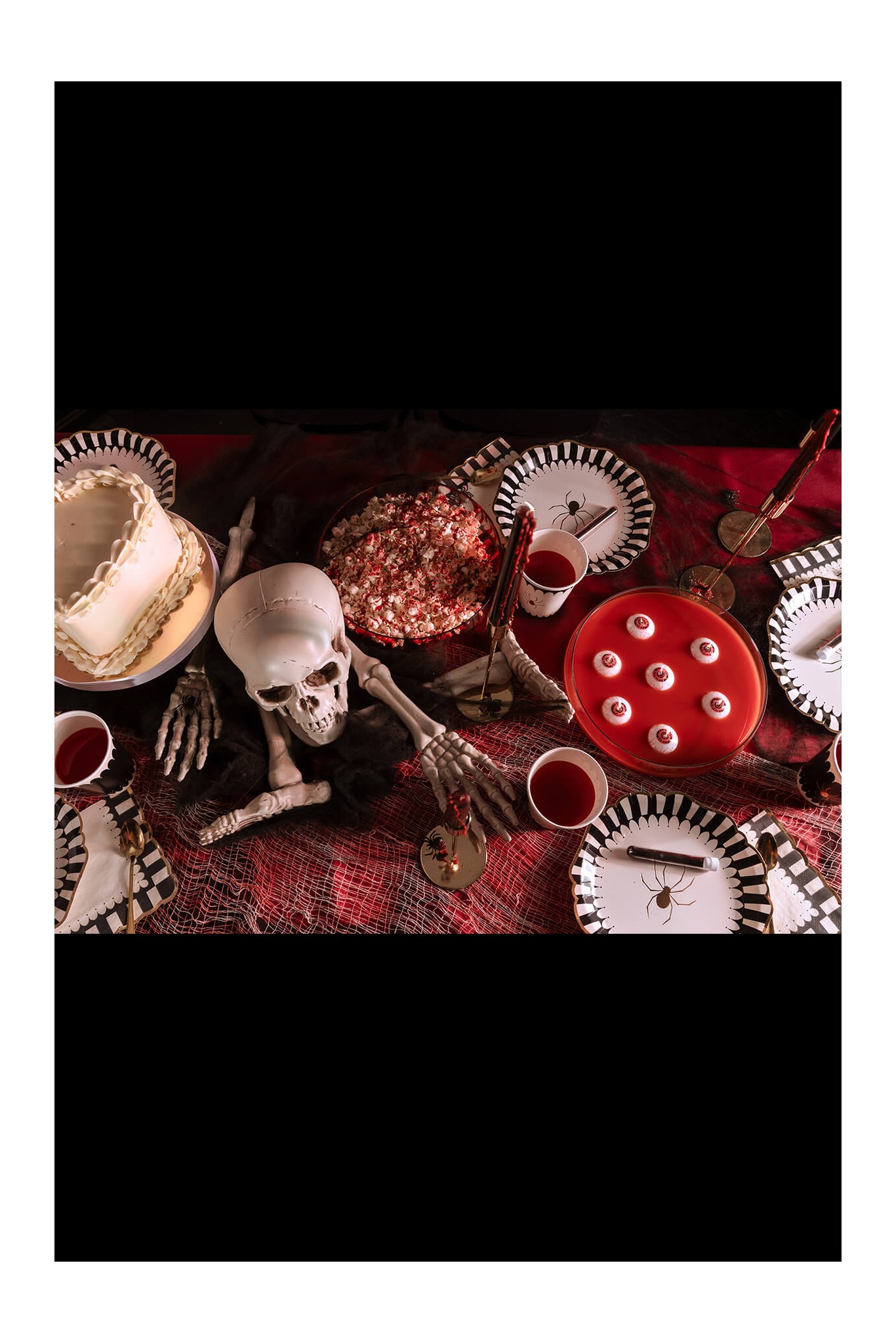 Spider plates, 23 cm