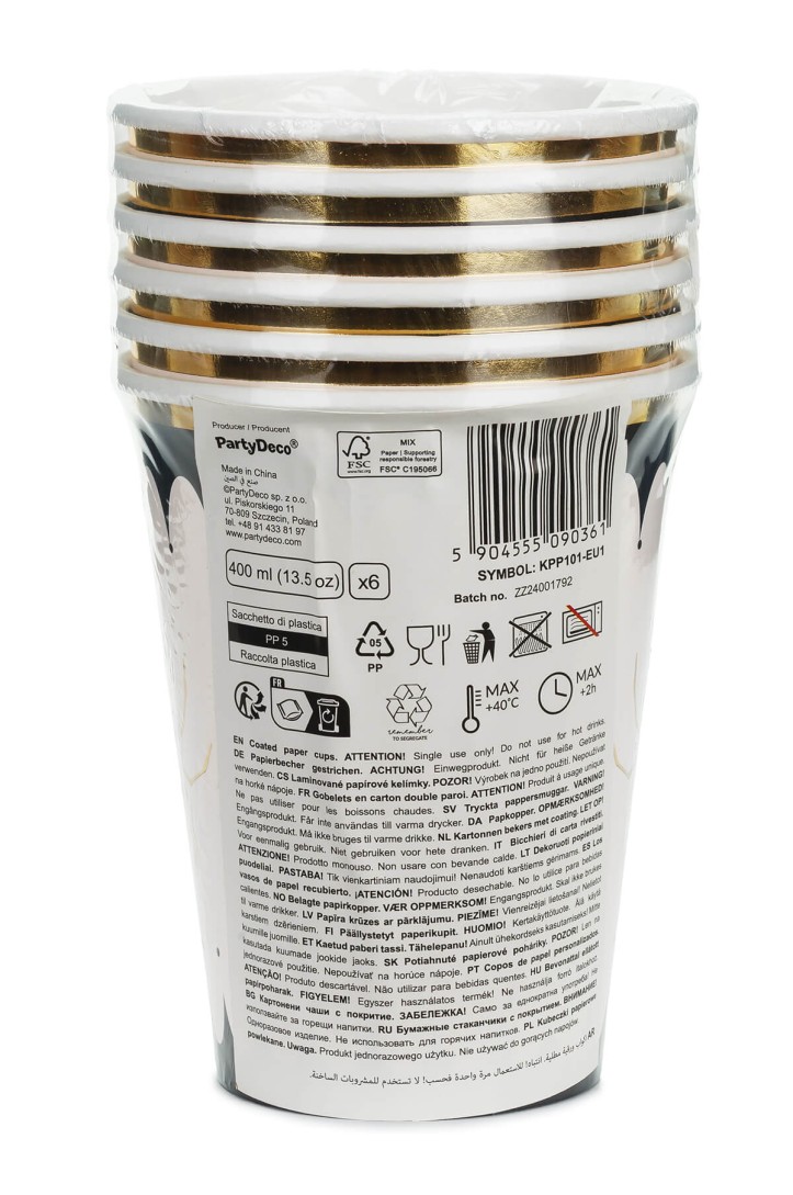 Spider cups, mix, 400 ml