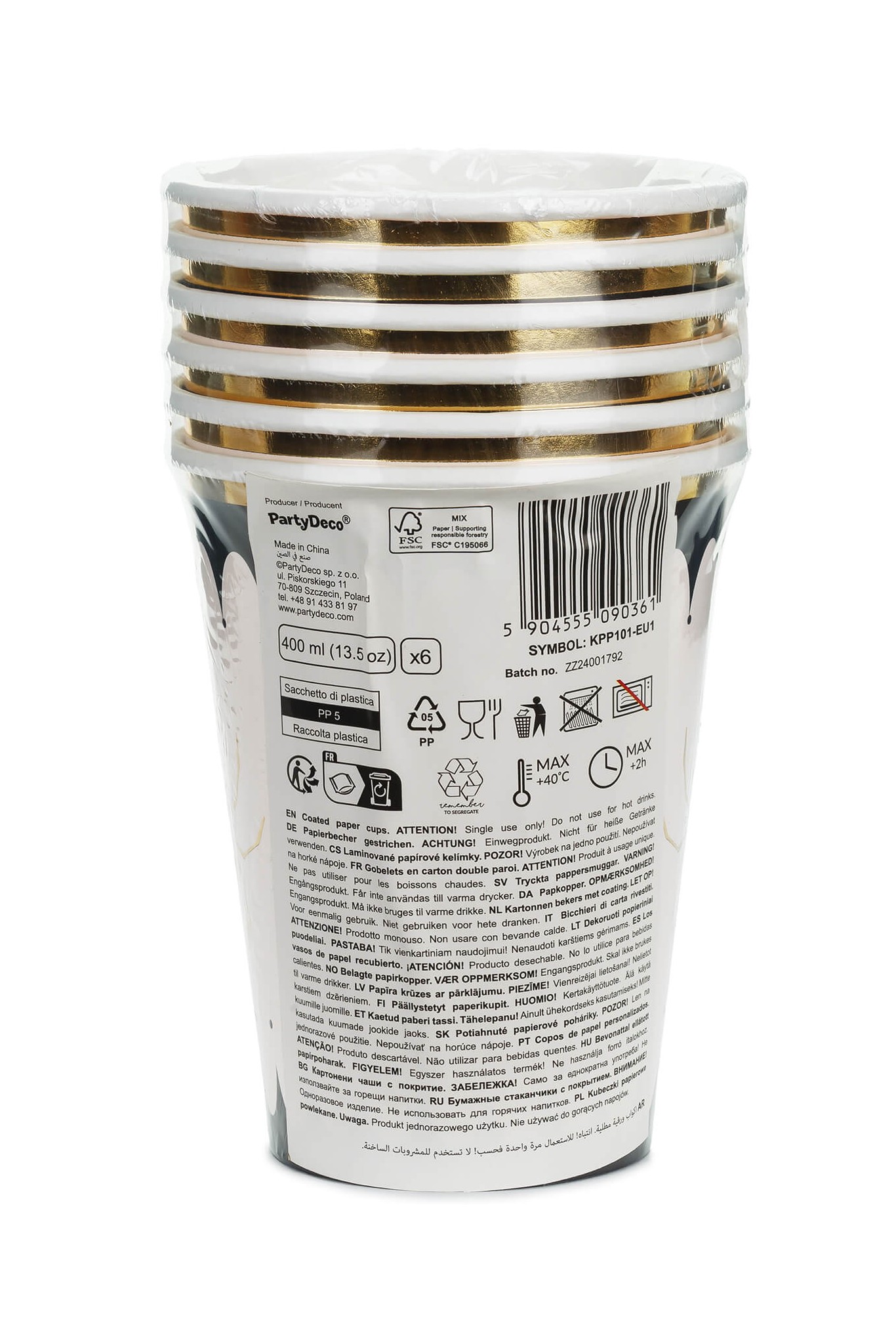 Spider cups, mix, 400 ml