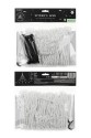 Spider web decoration, white, 5 x 4 m