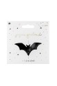 Fledermaus-Girlande, schwarz, 1,5 m