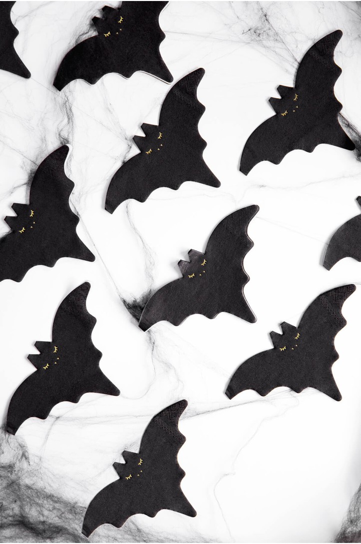 Servietten Fledermaus, 16 x 9 cm