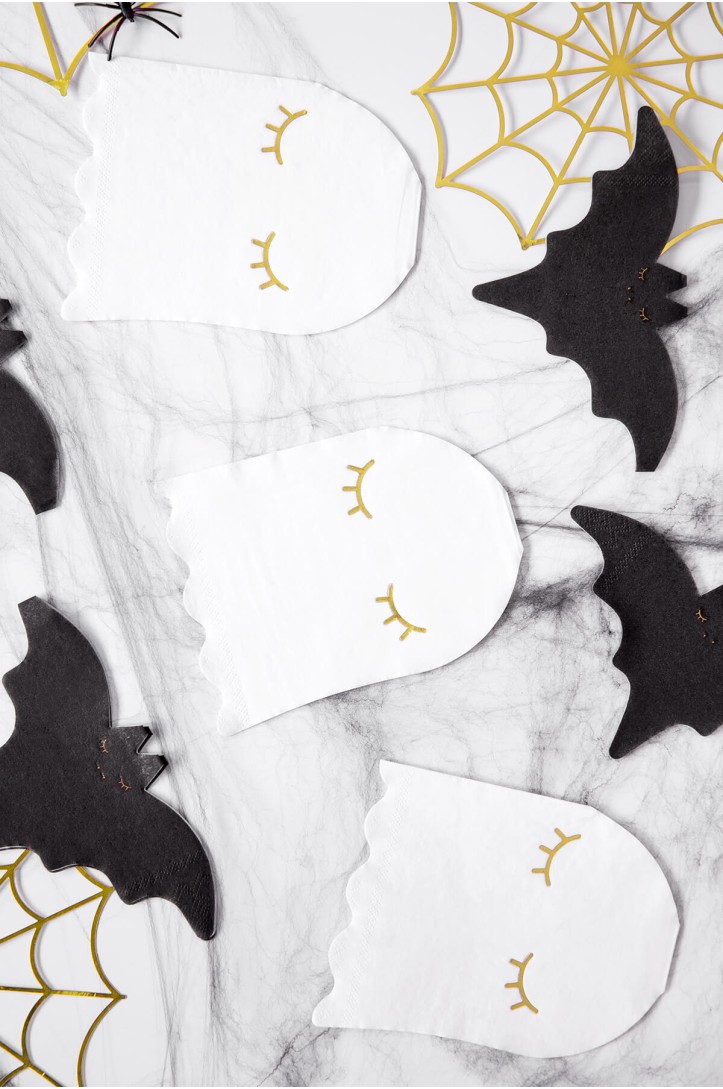 Bat napkins, 16 x 9 cm