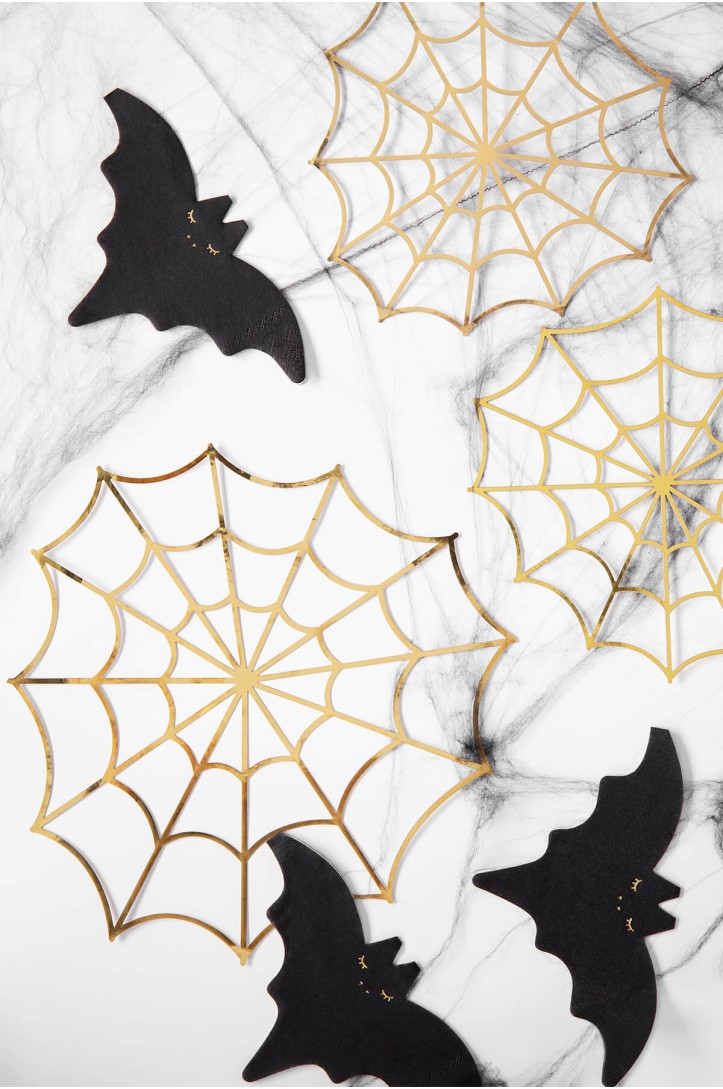 Bat napkins, 16 x 9 cm