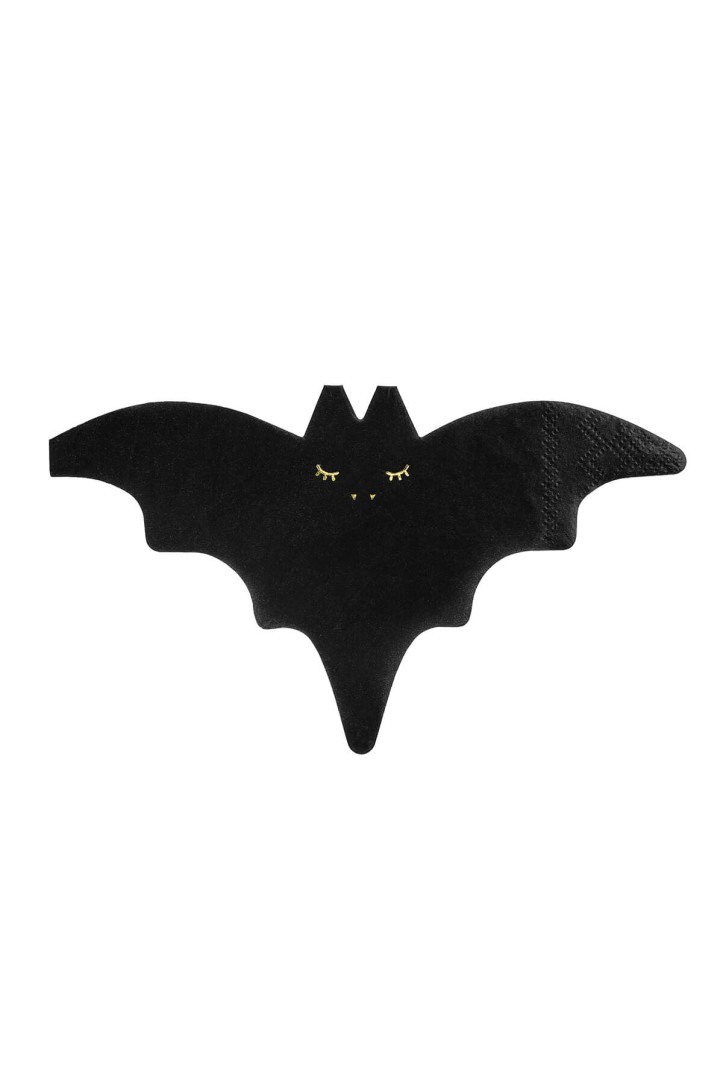 Bat napkins, 16 x 9 cm