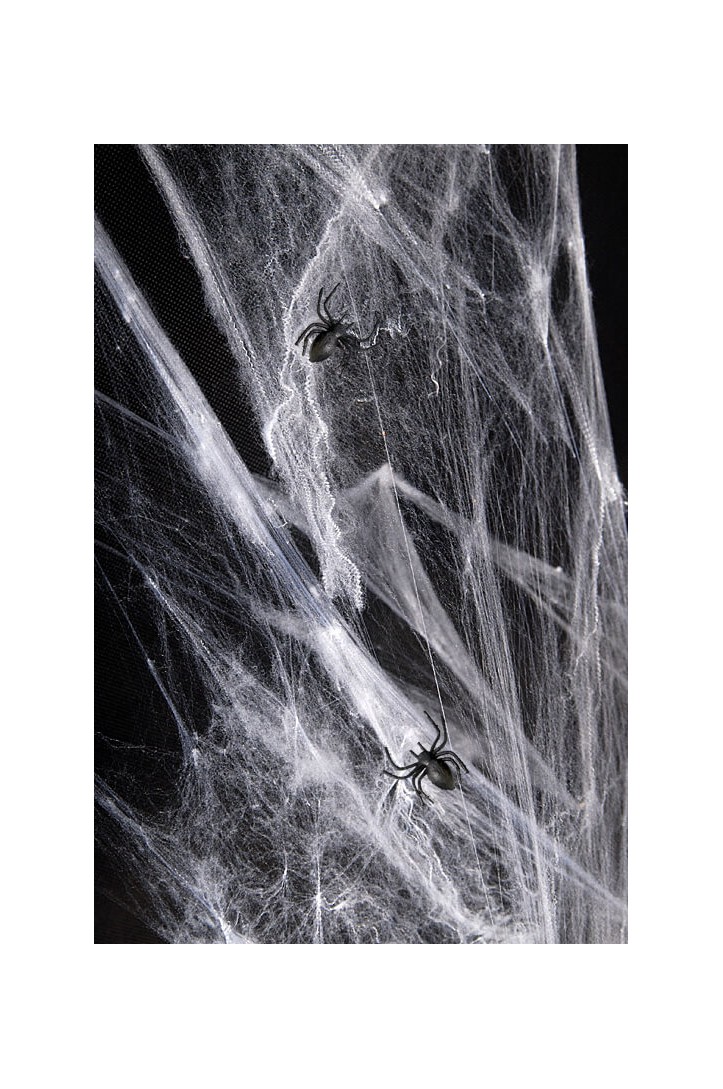 Pajęczyna halloween biały 60g