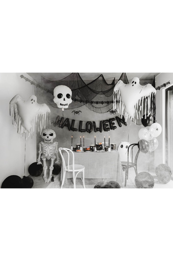 XXL Skeleton foil balloon, 46 x 129 cm