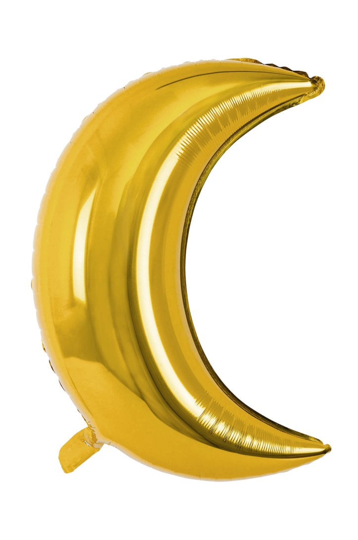 Moon foil balloon, 60 cm