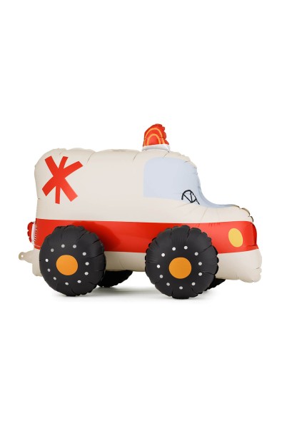 Stojący balon foliowy Ambulans, 68x48 cm