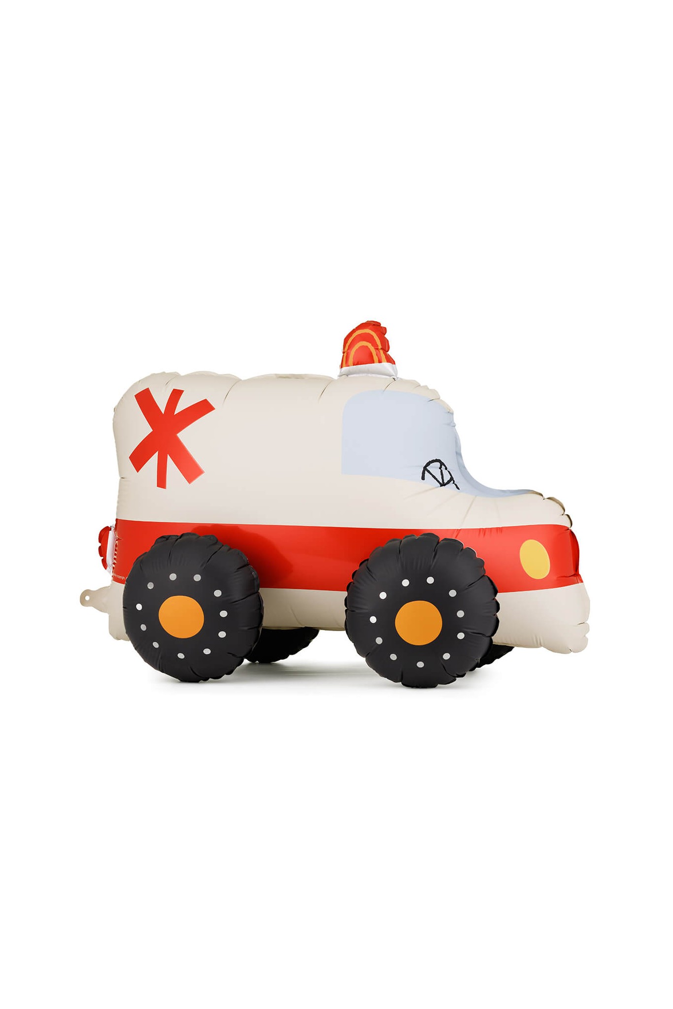Standing Ambulance foil balloon, 68 x 48 cm