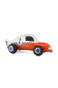 Standing Race Car foil balloon, 90 x 34 cm