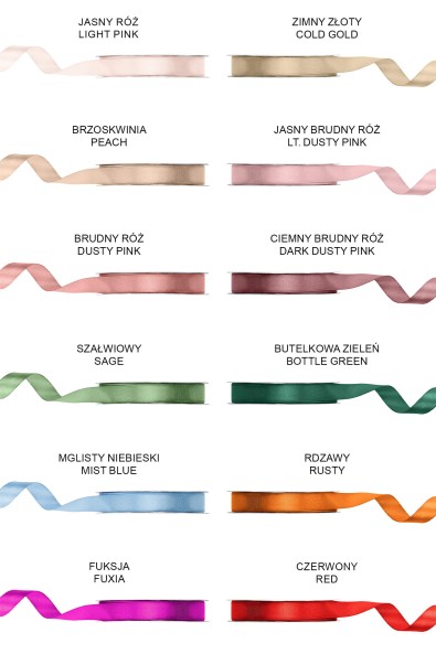 Satin ribbon 25m