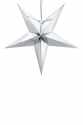 Paper star 70 cm silver