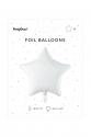 BALON FOLIOWY PASTELOWY GWIAZDKA 48 CM