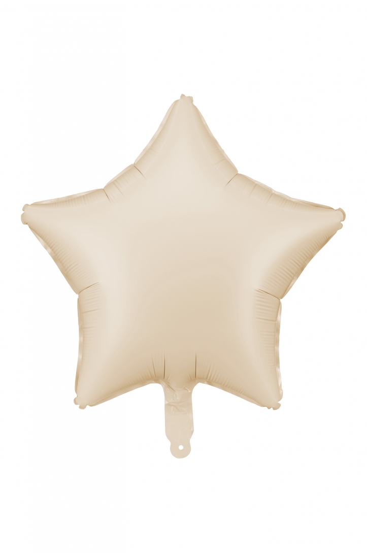 BALON FOLIOWY PASTELOWY GWIAZDKA 48 CM