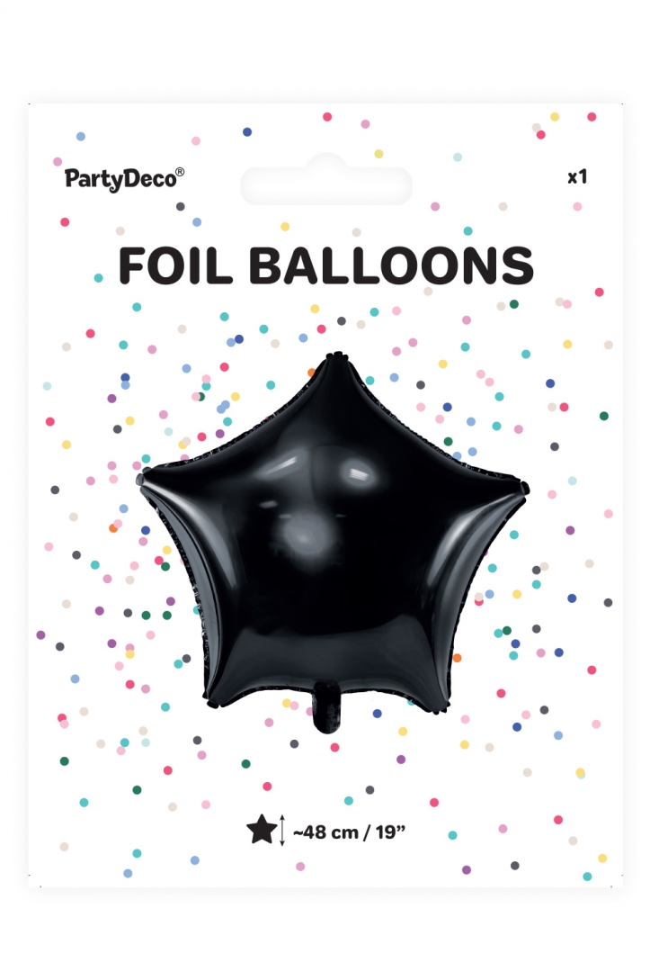 BALON FOLIOWY METALIZOWANY GWIAZDKA 48 CM, RÓŻOWE ZŁOTO