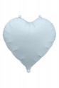 Folienballon Herz, 61cm, weiß