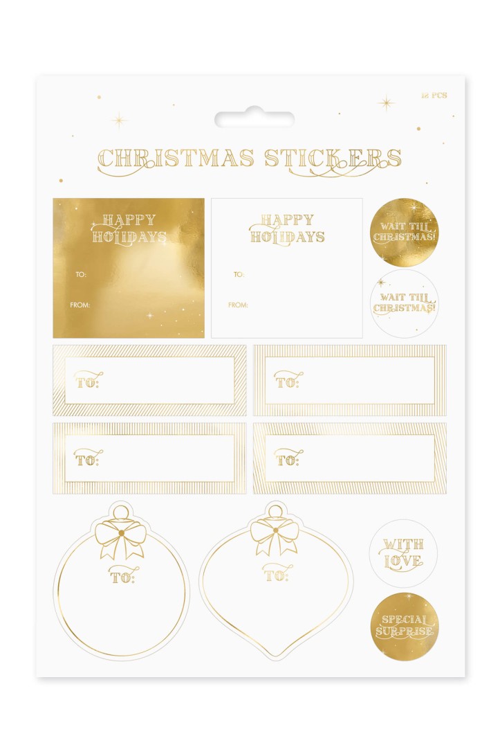 Stickers merry christmas