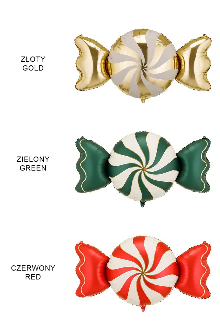 Balon foliowy cukierek