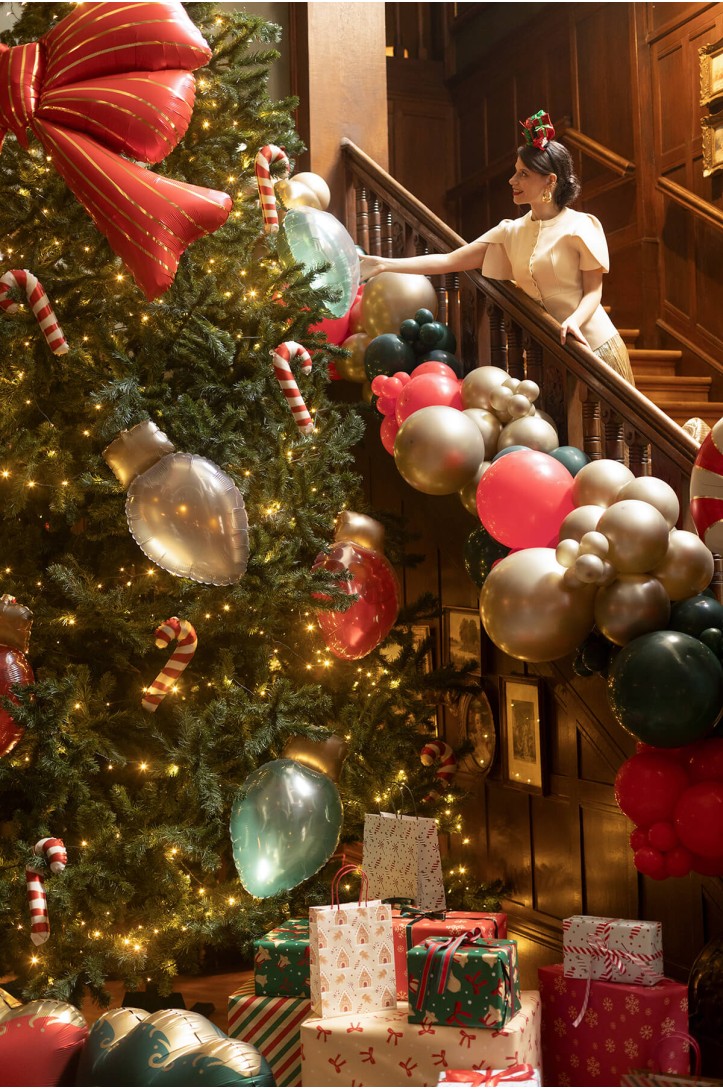 Balon foliowy Lampki choinkowe