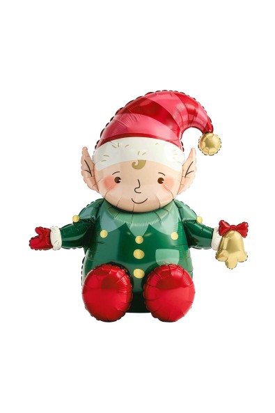 Balon foliowy elf siedzący