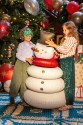 Standing Foil Balloon Snowman