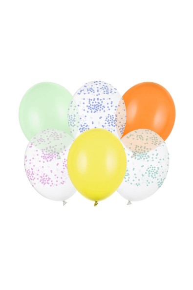 Balloons strong confetti