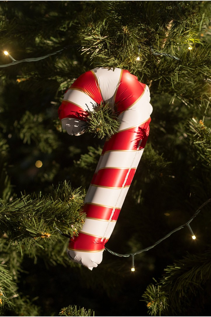 Candy Cane Foil Balloons for Garlands
