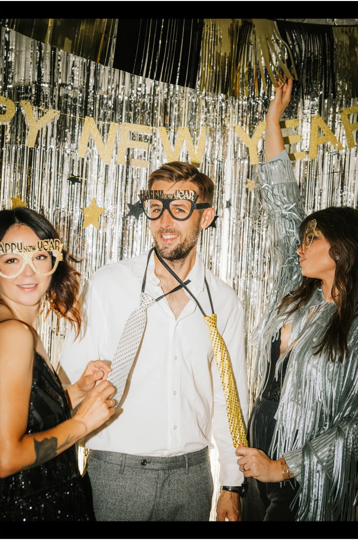 Happy New Year Glasses
