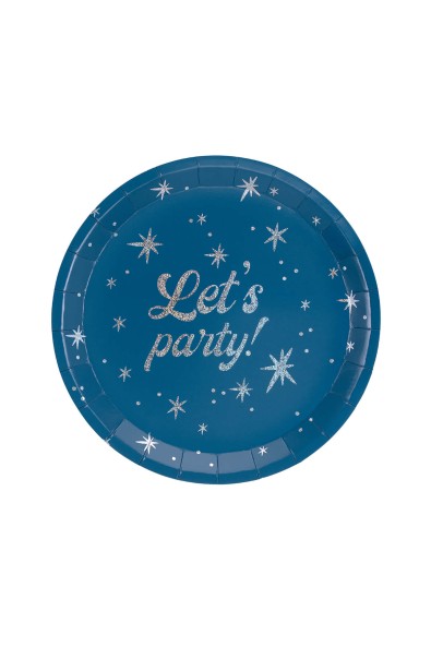 Paper plates Let's Party!