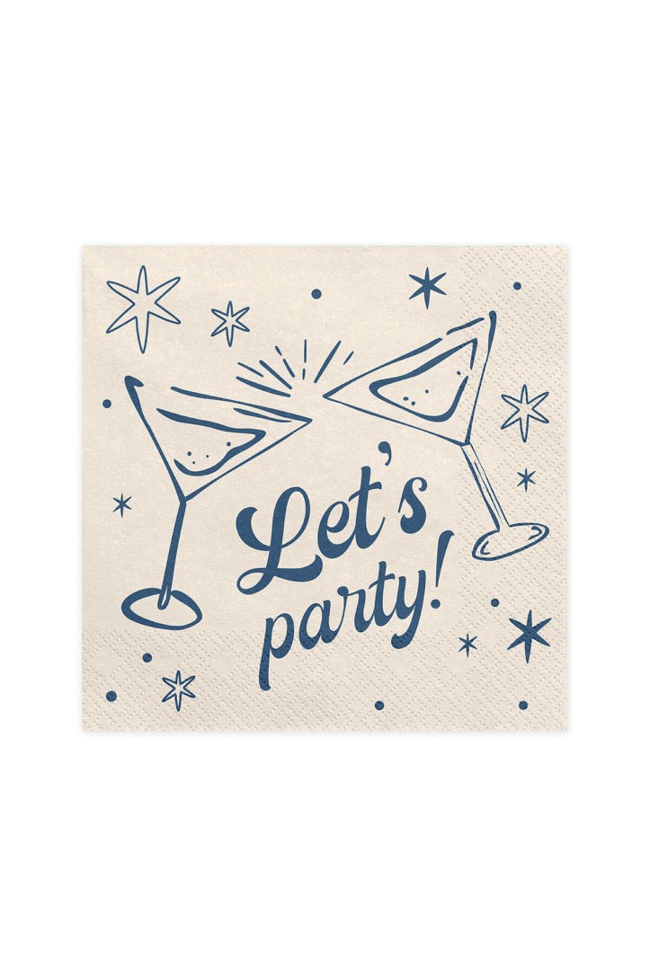 Serwetki Let's party!