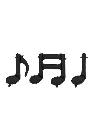 Folienballons für Girlanden Musiknoten