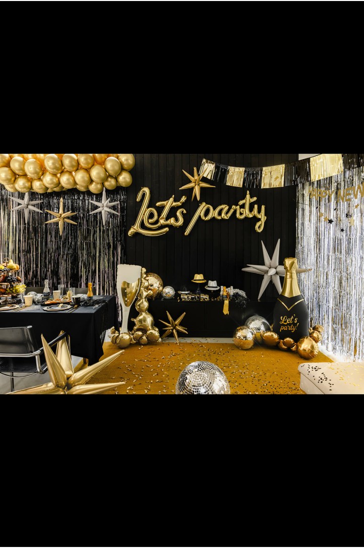 Folienballon Let's party