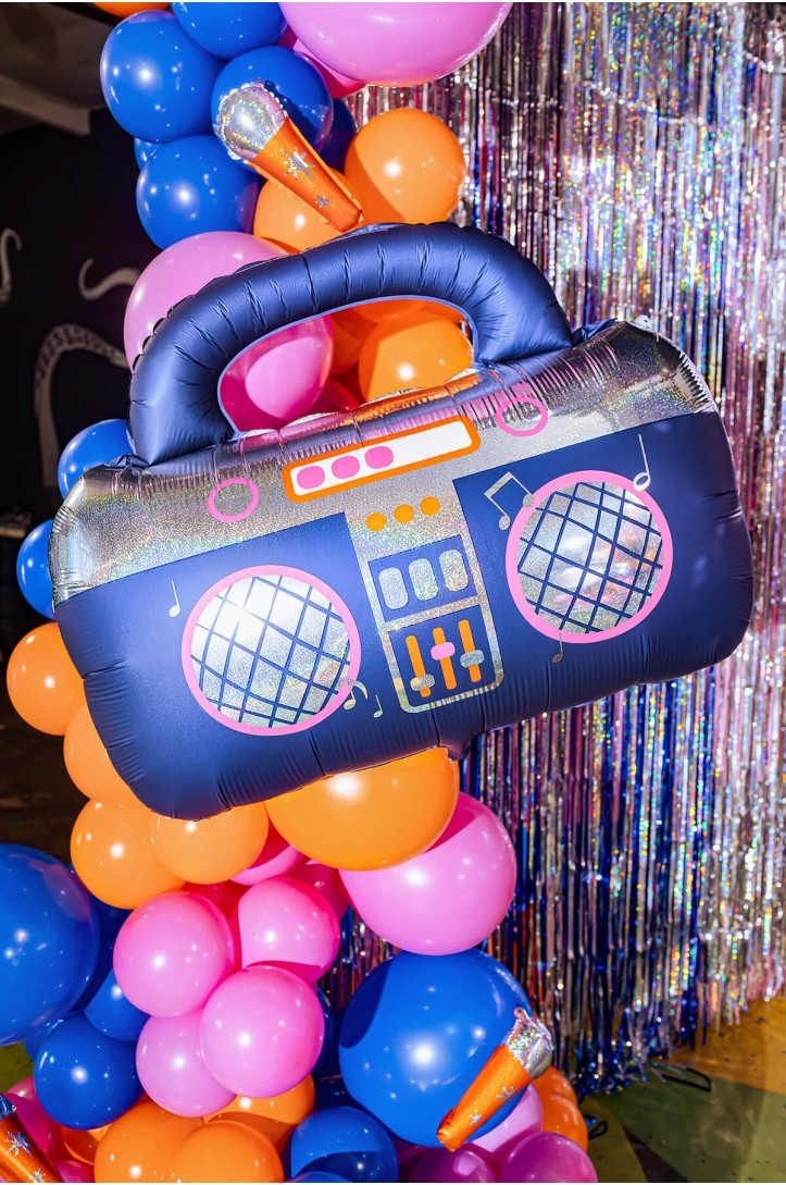 Folienballon Boombox