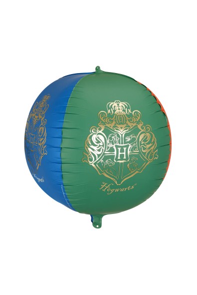 Folienballon Kugel mit Hogwarts-Wappen