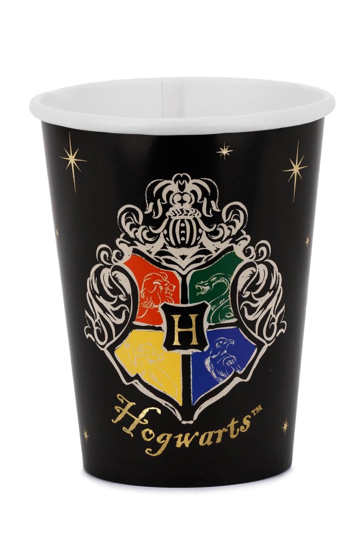 Paper cups Hogwarts Crest