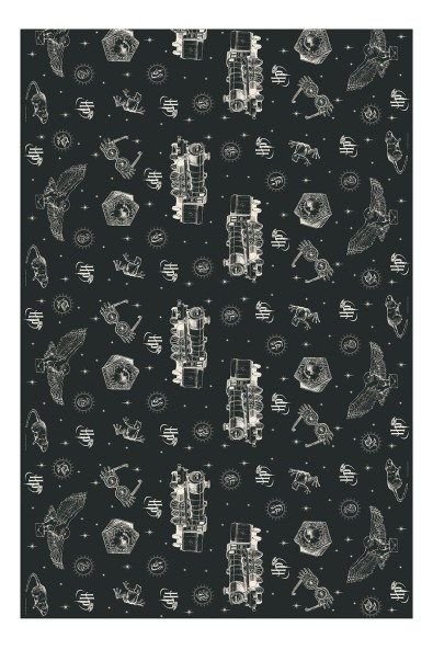 Paper tablecloth Harry Potter