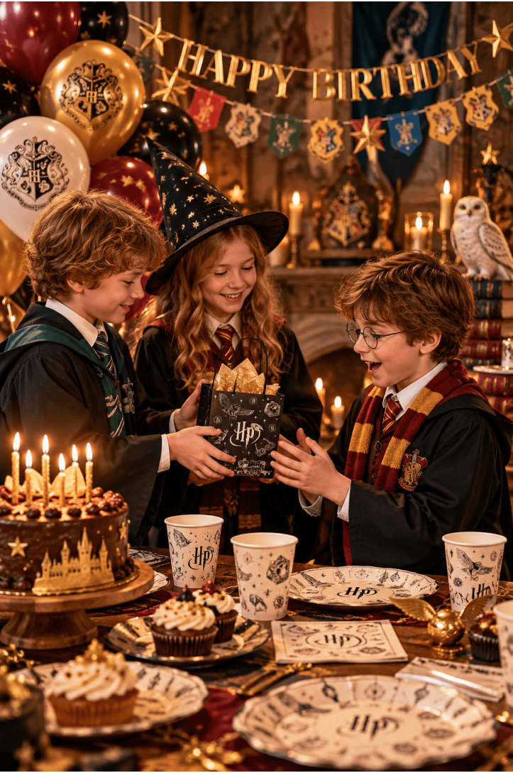 Torebki papierowe na upominki Harry Potter