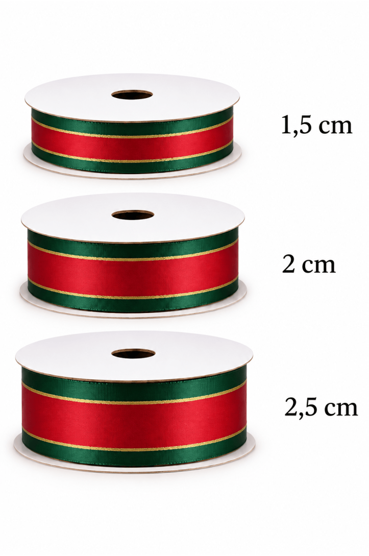 Dekorative Weihnachtsbänder 300cm