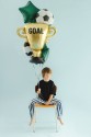 Foil Football Balloon Set