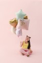 Happy Birthday Present Foil Balloon Set