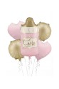 Folienballon-Set Flasche Girl